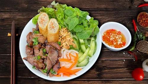 16. BBQ Pork & Spring Roll Vermicelli